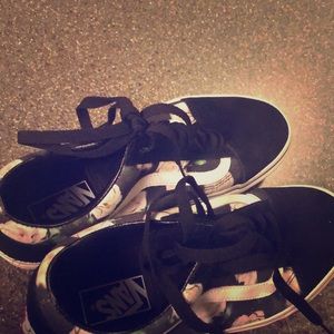 Vans very new and worn once